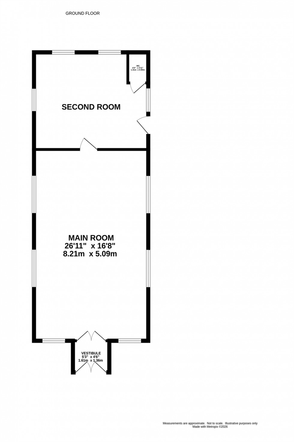 Floorplan for Buxton Old Road, Macclesfield, SK11