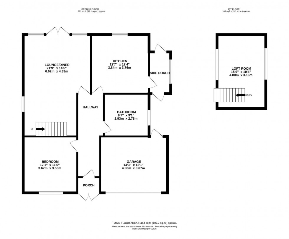 Floorplan for Ashfield Grove, Marple Bridge, SK6