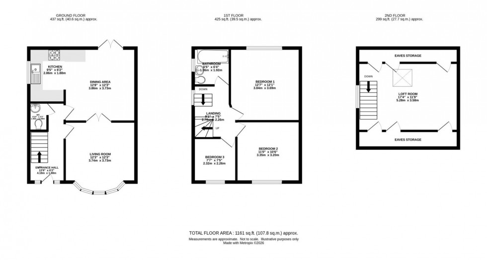 Floorplan for Withnell Road, Manchester, M19