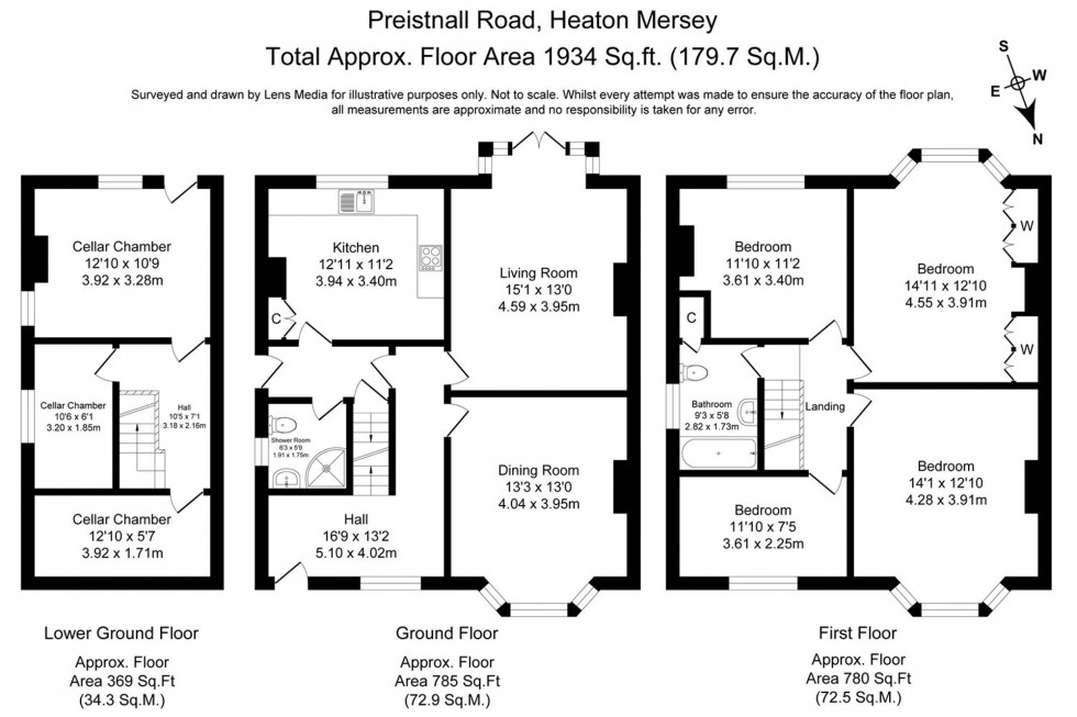 Floorplan for Priestnall Road, Stockport, SK4