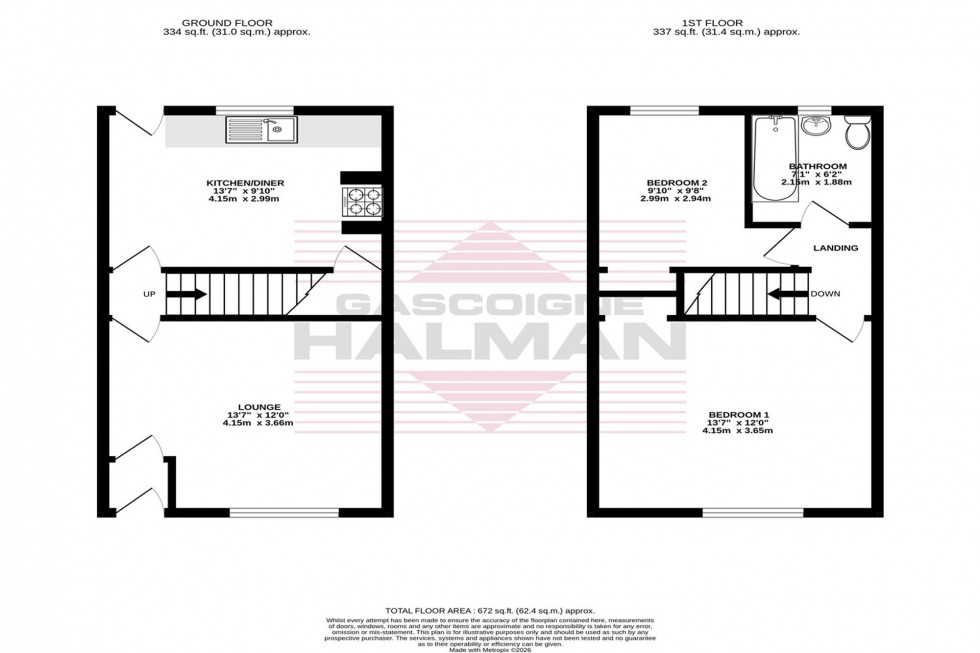 Floorplan for Cecil Street, Stockport, SK3