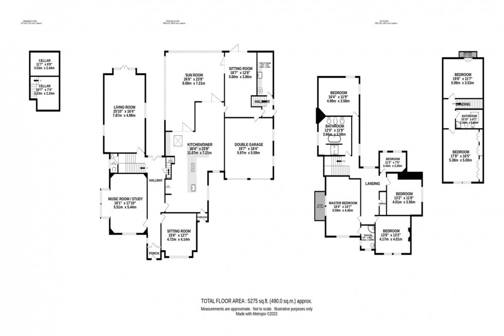 Floorplan for Peel Moat Road, Stockport, SK4