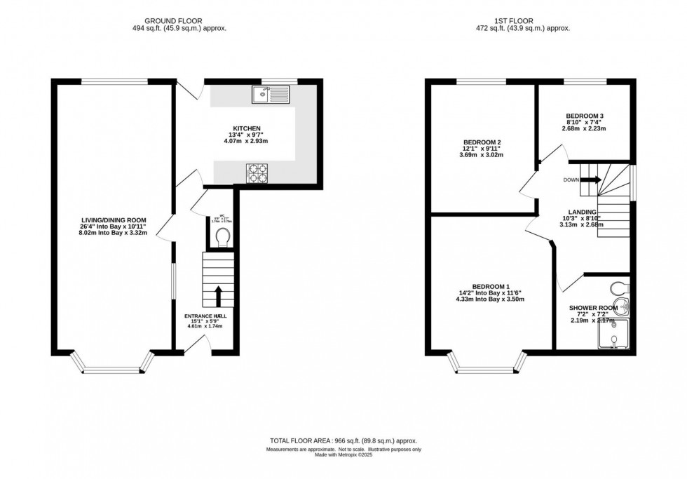 Floorplan for Hurstfold Avenue, Manchester, M19