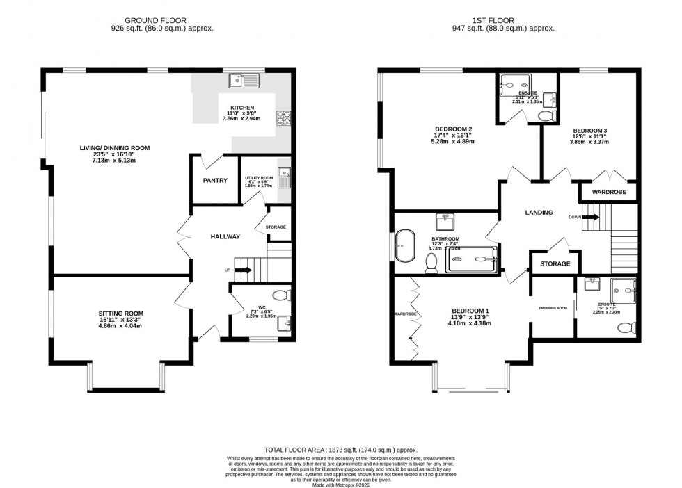 Floorplan for Manchester Road, Wilmslow, SK9