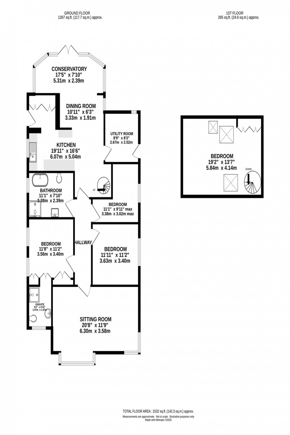 Floorplan for Moorland Road, Birch Vale, SK22