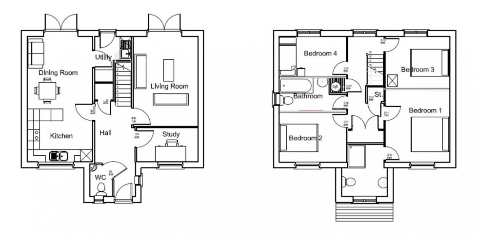 Floorplan for Sandford Road, Beeston, CW6