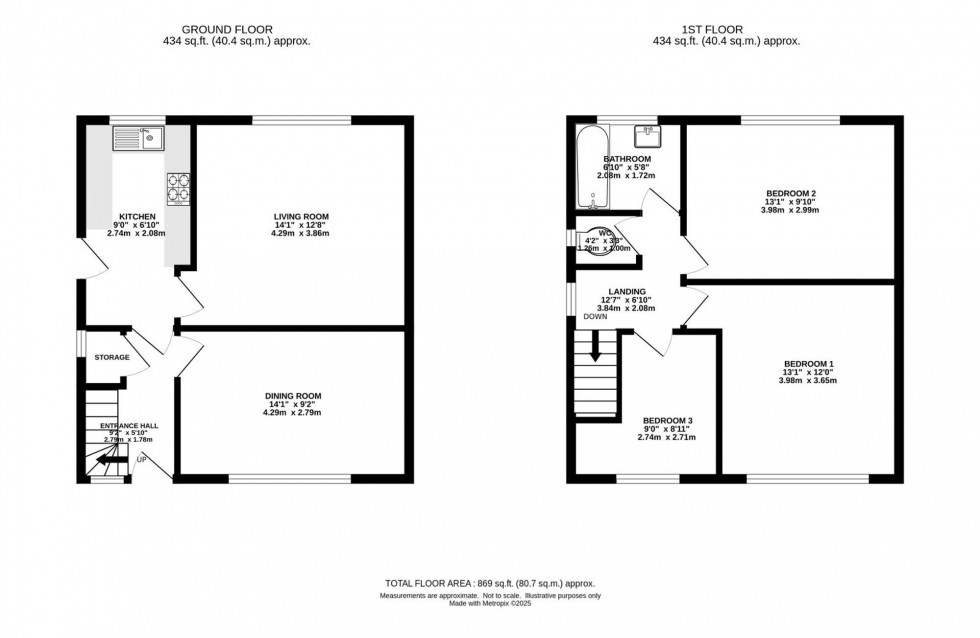 Floorplan for Stretton Avenue, Manchester, M20