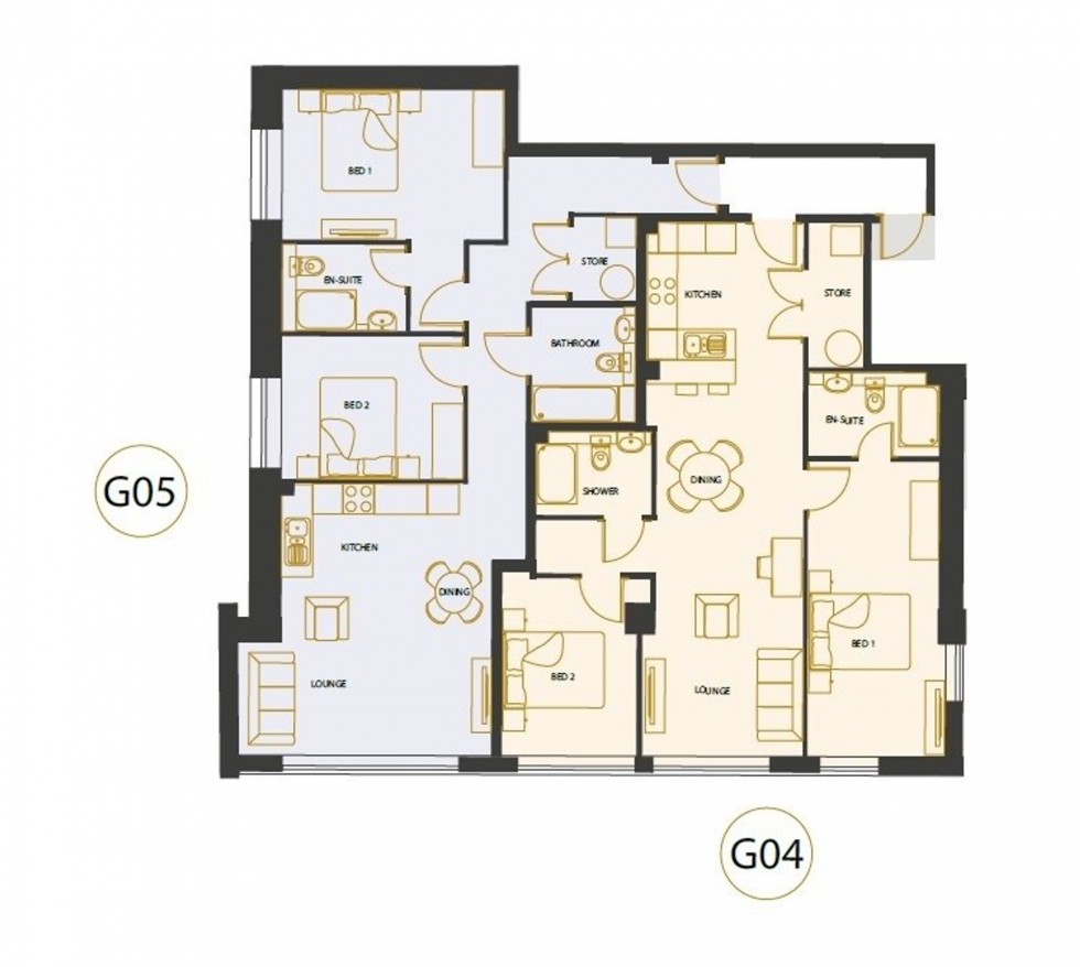 Floorplan for 126-150 Washway Road, Cheshire, M33