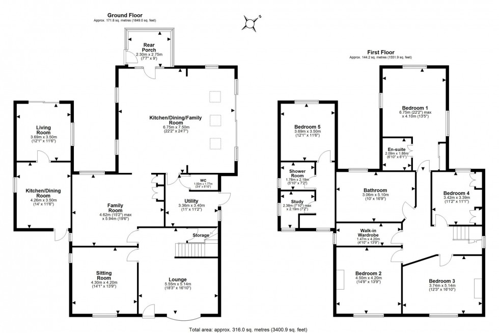 Floorplan for 263 Chester Road, Helsby, WA6