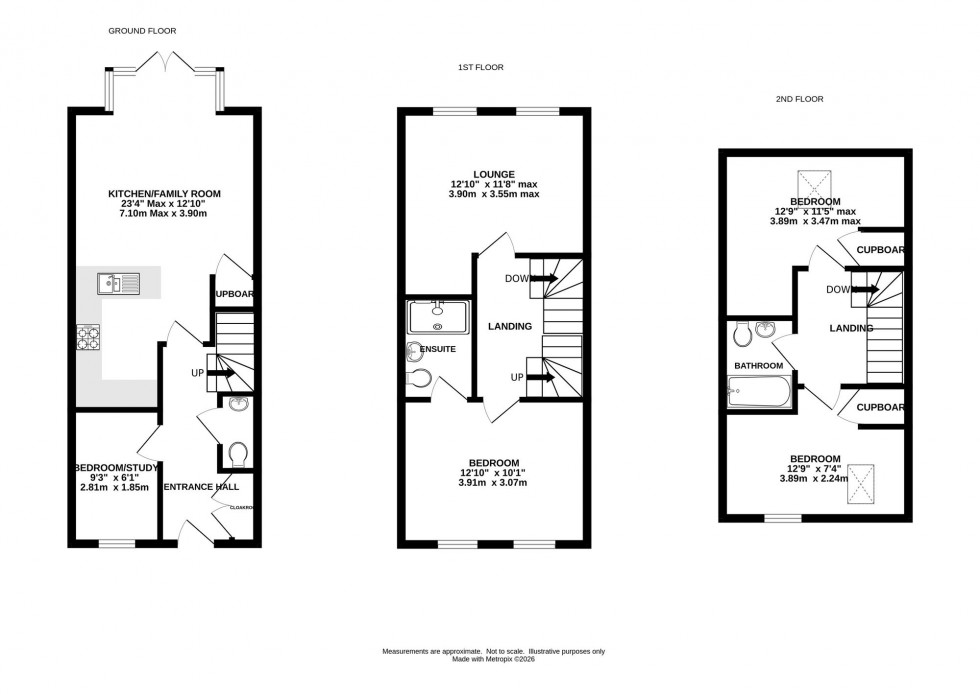 Floorplan for Sovereign Way, Chapel-En-Le-Frith, SK23