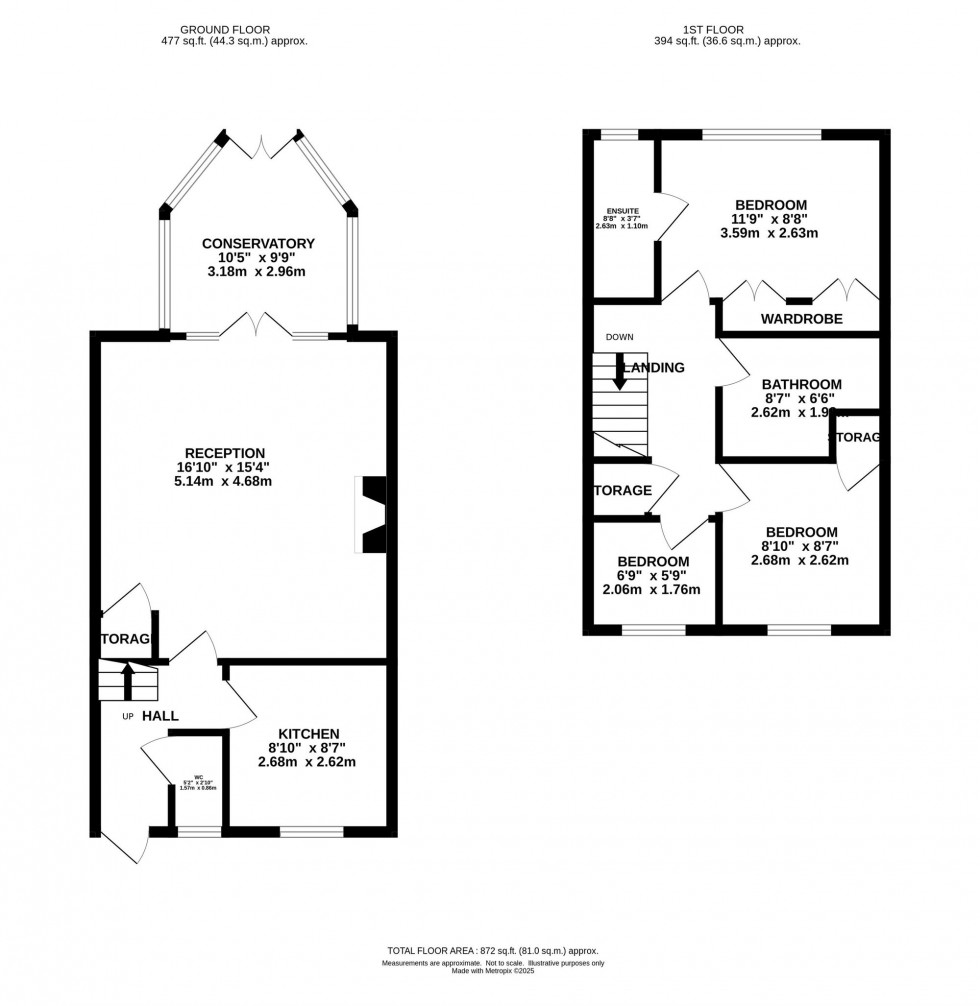 Floorplan for Waters Edge, Marple Bridge, SK6