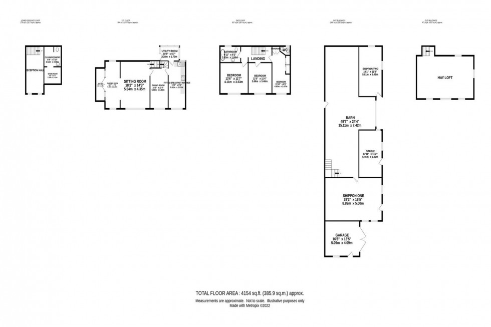 Floorplan for Combs, High Peak, SK23