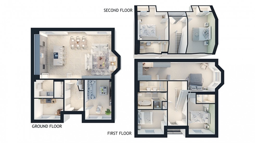 Floorplan for Whitchurch Road, Cheshire, CW6