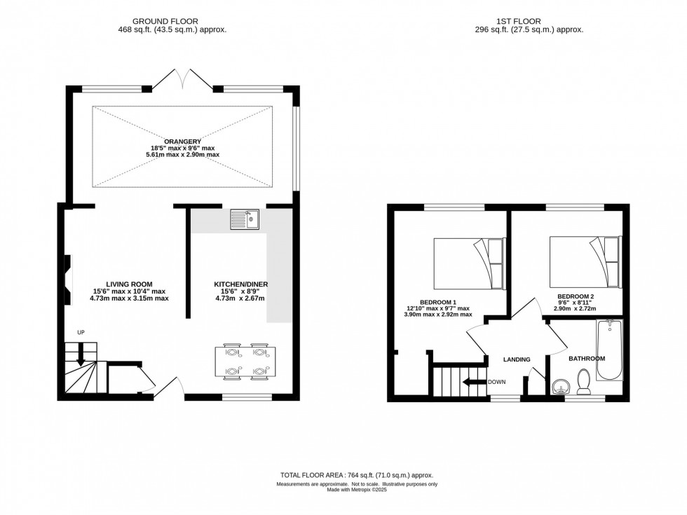 Floorplan for Meadowsweet Road, Mobberley, WA16