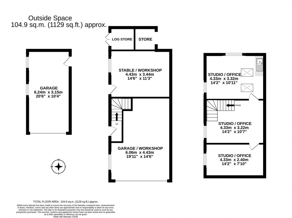 Floorplan for Holme Street, Tarvin, CH3