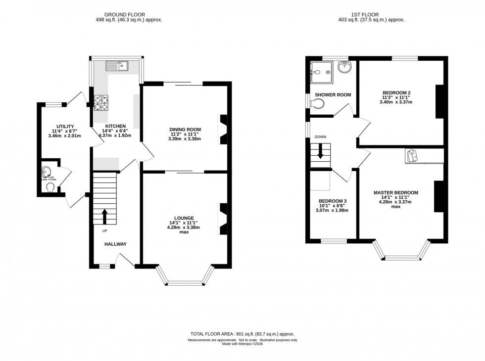 Floorplan for Coachway, Prestbury, SK10