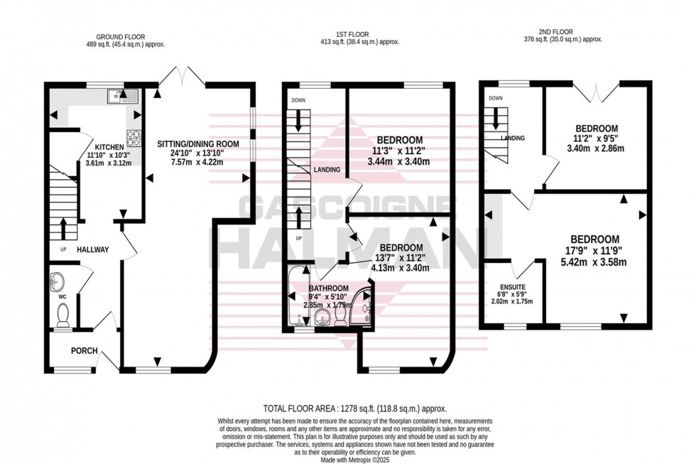Floorplan for Rowarth Road, Manchester, M23