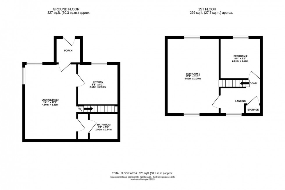 Floorplan for Rainow Road, Macclesfield, SK10