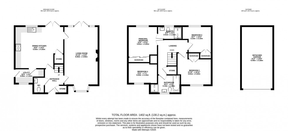 Floorplan for Poppy Road, Wilmslow, SK9