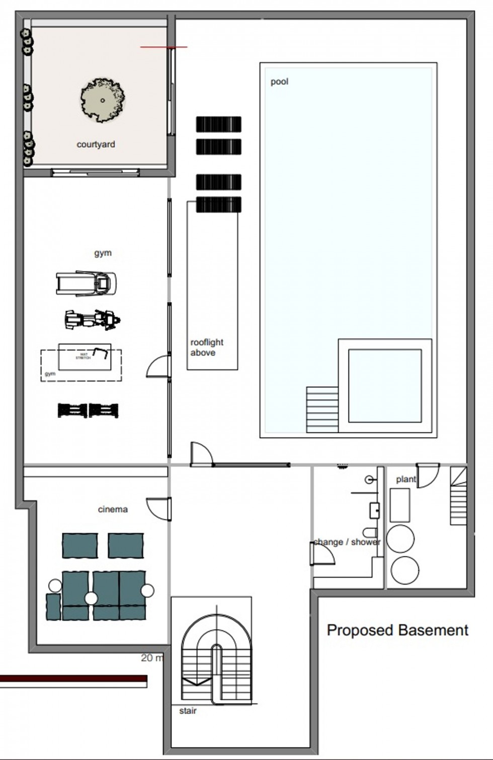 Floorplan for Bankhall Lane, Hale, WA15