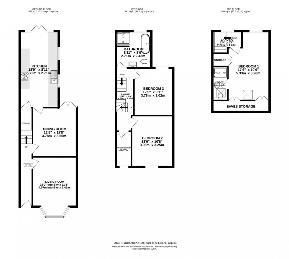 Floorplan for Kingsley Road, Manchester, M22