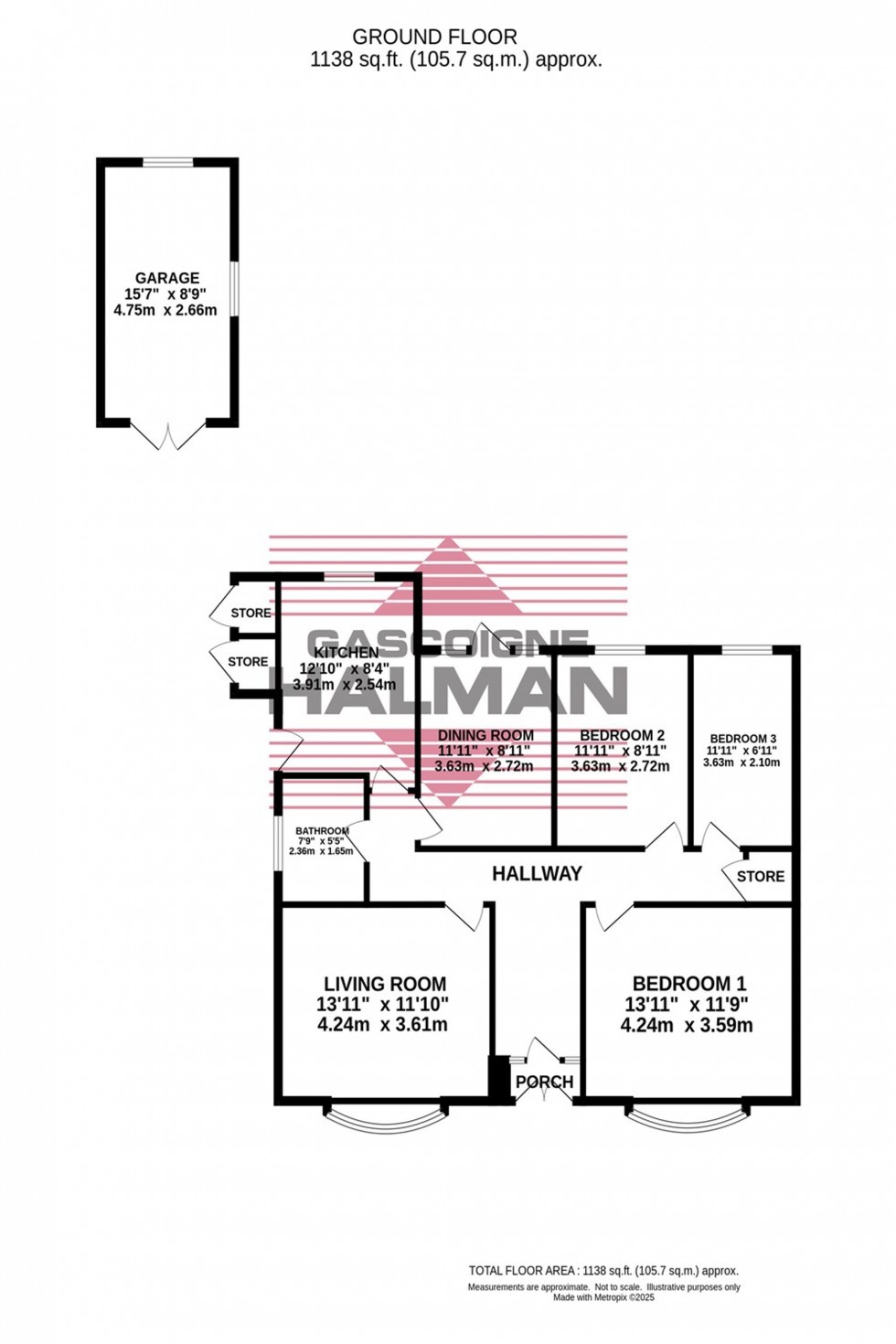 Floorplan for Midway, Cheadle Hulme, SK8