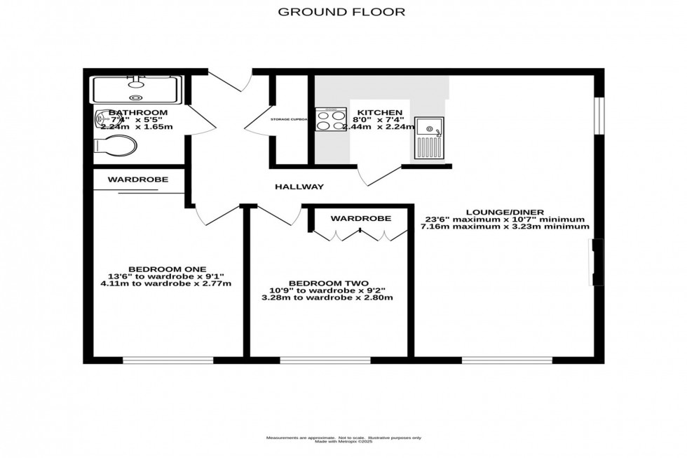 Floorplan for London Road, Holmes Chapel, CW4