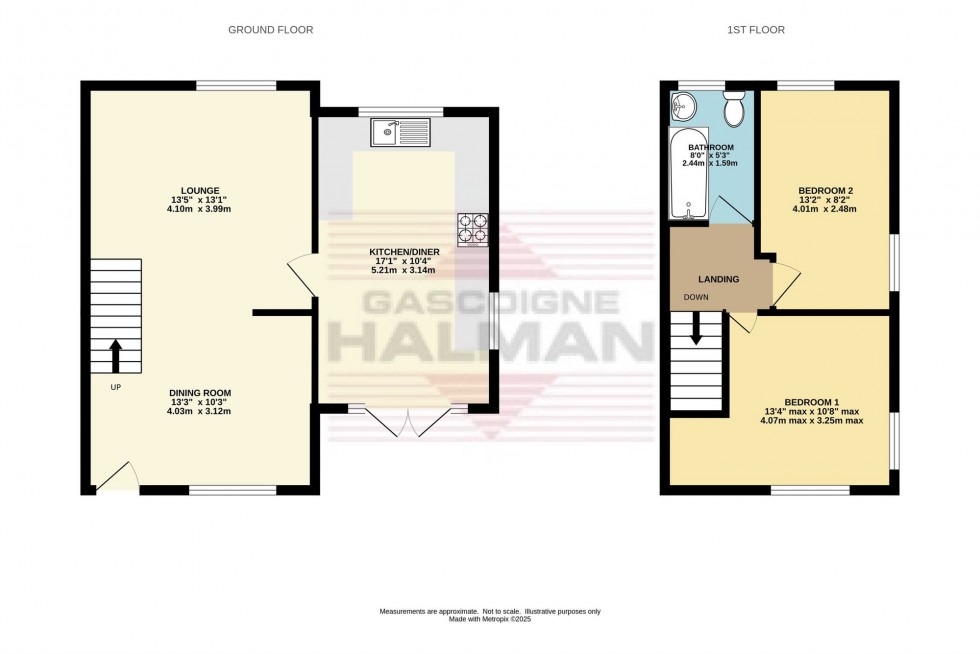 Floorplan for Mottram Road, Broadbottom, SK14