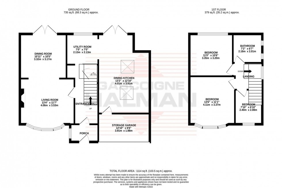 Floorplan for Pendlebury Road, Gatley, SK8