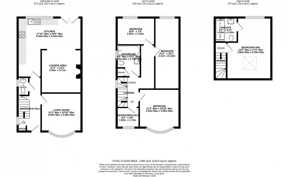 Floorplan for Denby Lane, Stockport, SK4