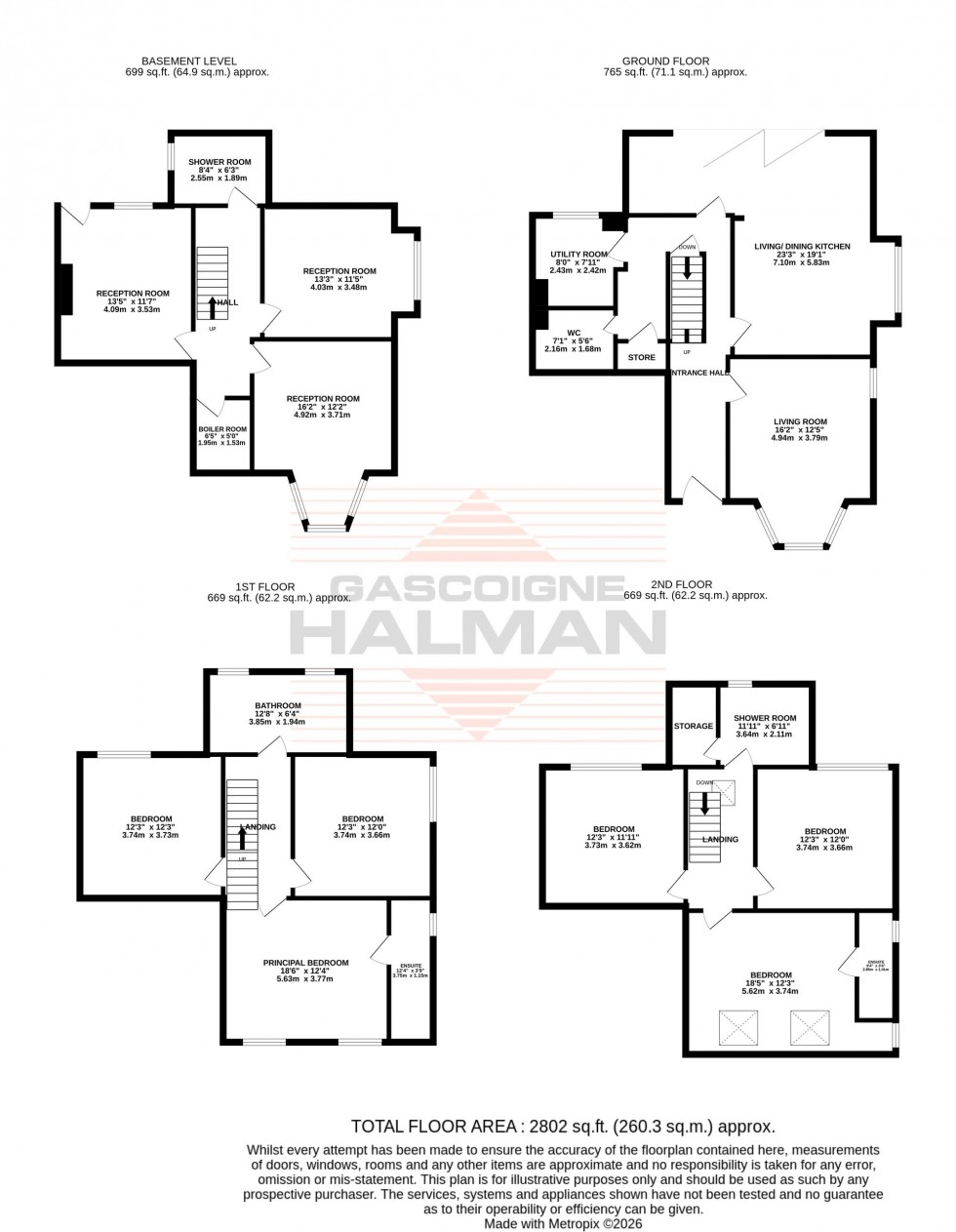 Floorplan for Highfield Avenue, Sale, M33