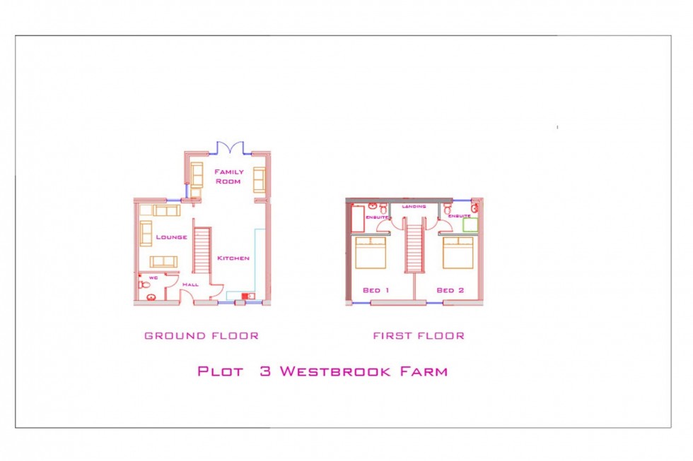 Floorplan for Westbrook Farm, Kingsley, WA6