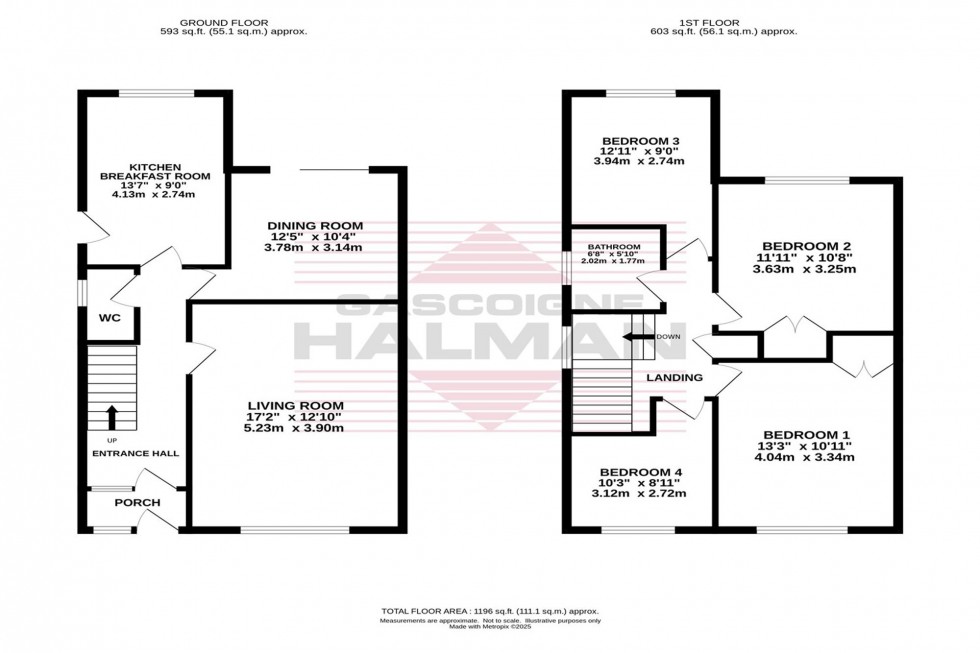 Floorplan for Padstow Drive, Bramhall, SK7
