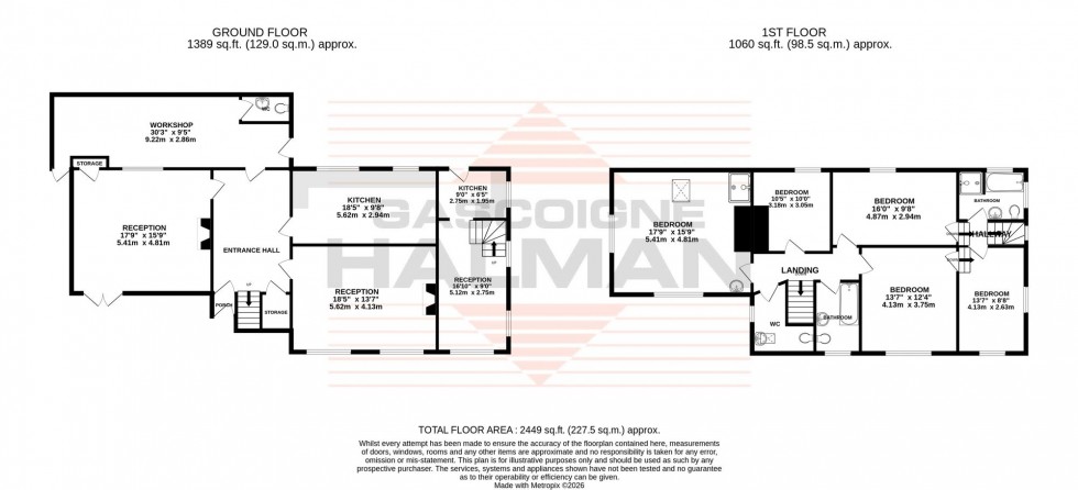 Floorplan for Raglan Road, Sale, M33