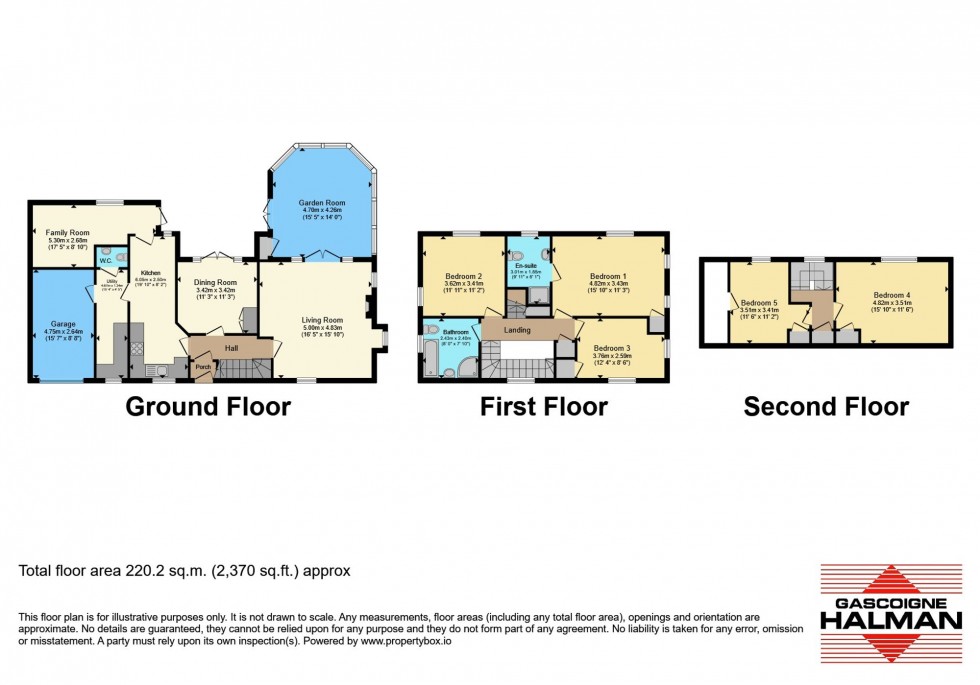 Floorplan for Hillside Road, Appleton, WA4
