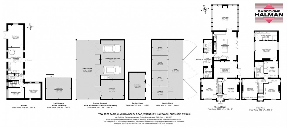 Floorplan for Cholmondeley Road, Wrenbury, CW5
