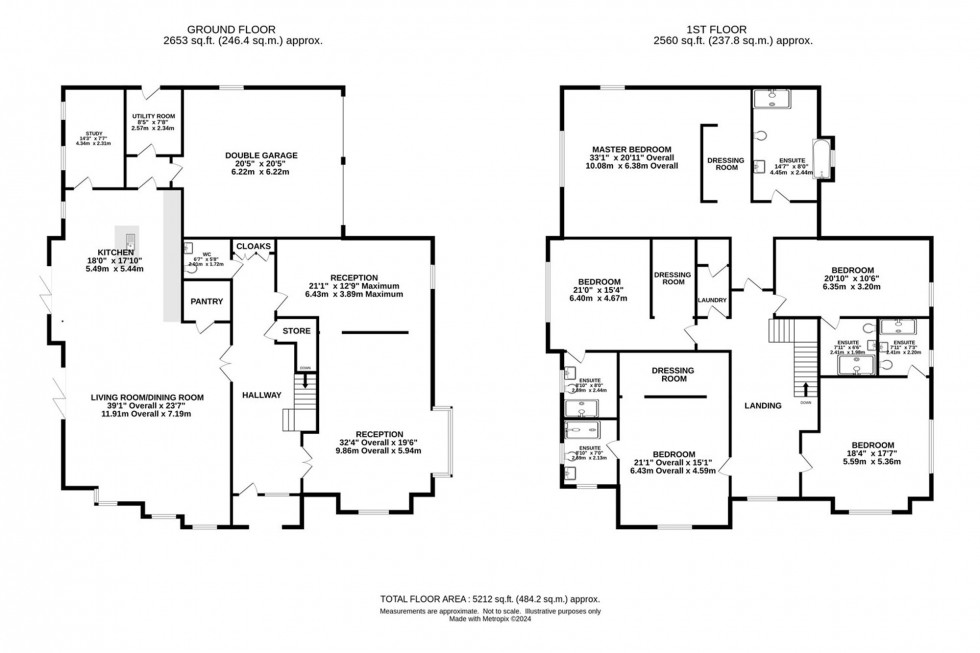 Floorplan for Bankhall Lane, Hale, WA15