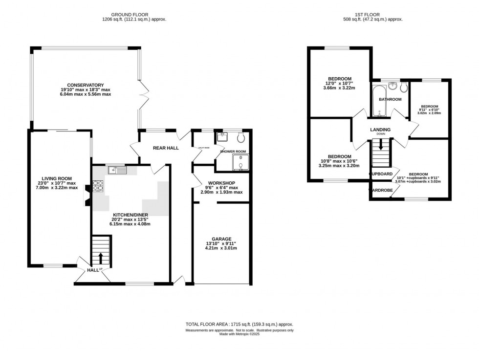Floorplan for Sadlers Close, Holmes Chapel, CW4