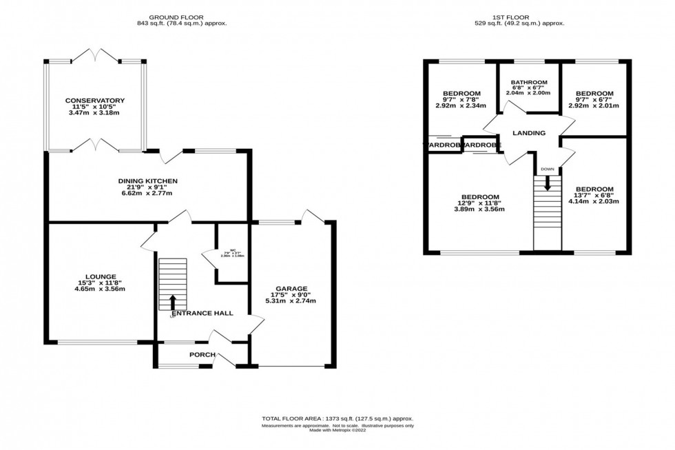Floorplan for Plymouth Drive, Bramhall, SK7
