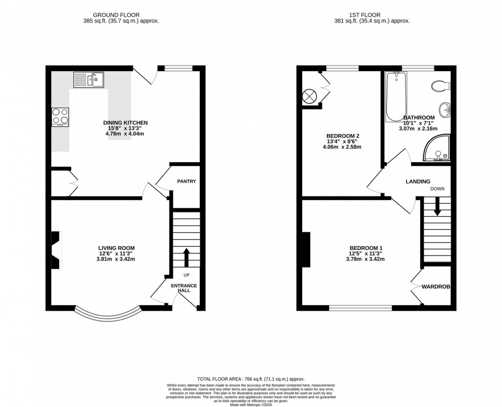 Floorplan for Hawthorn Walk, Wilmslow, SK9
