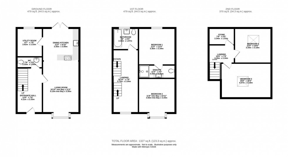 Floorplan for Moseley Road, Fallowfield, M14