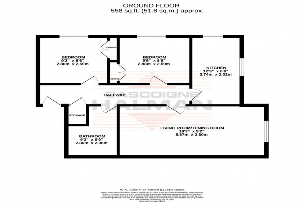 Floorplan for Charlton Drive, Parklands Charlton Drive, M33