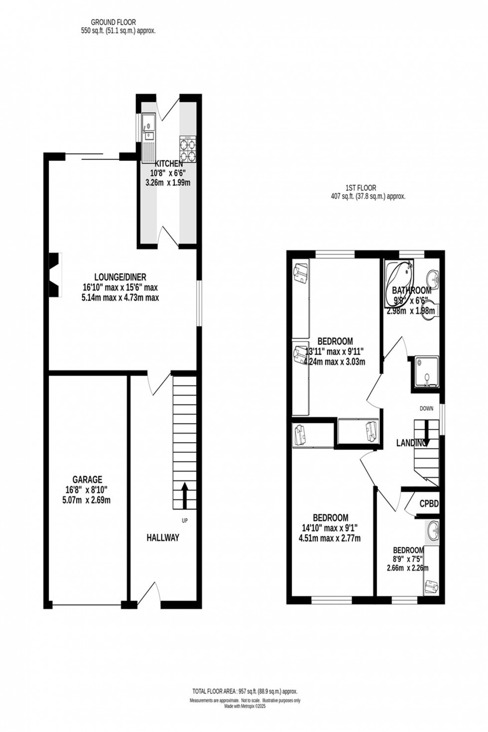 Floorplan for Frith View, Chapel-En-Le-Frith, SK23