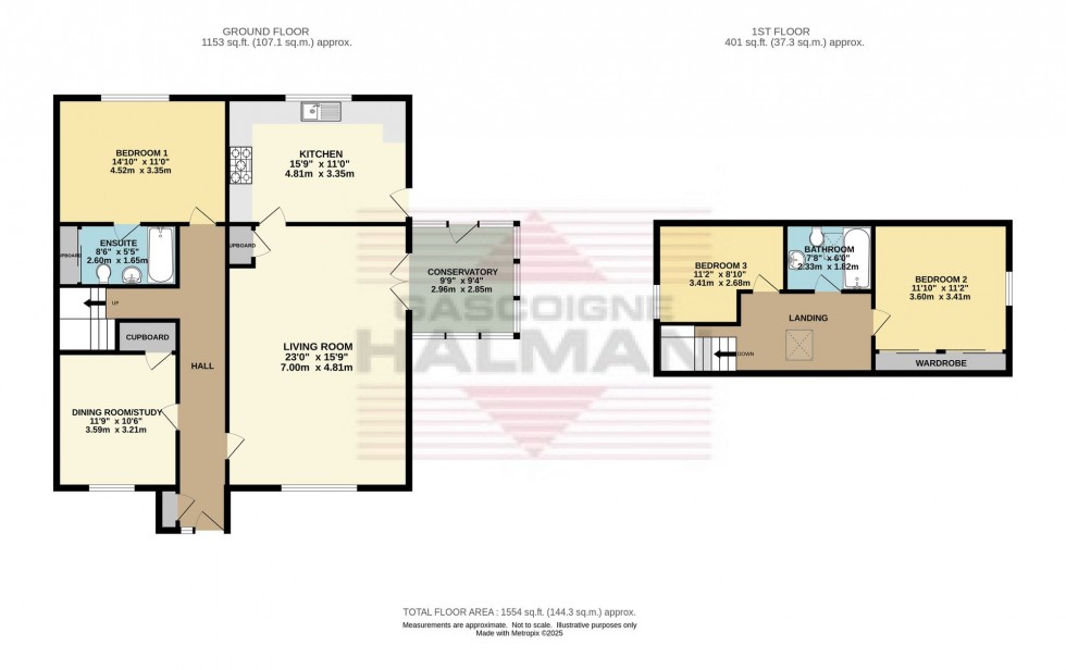 Floorplan for Thomas Street, Glossop, SK13
