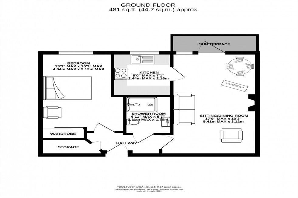 Floorplan for Thorley Lane, Timperley, WA15
