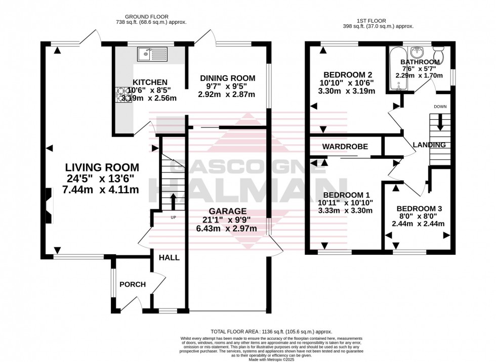 Floorplan for Cartmel Close, Gatley, SK8