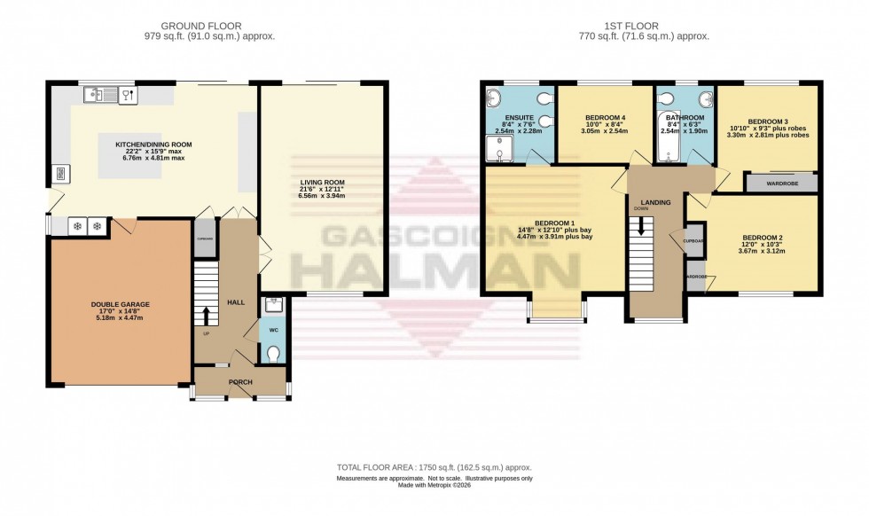 Floorplan for Fairways Close, Glossop, SK13