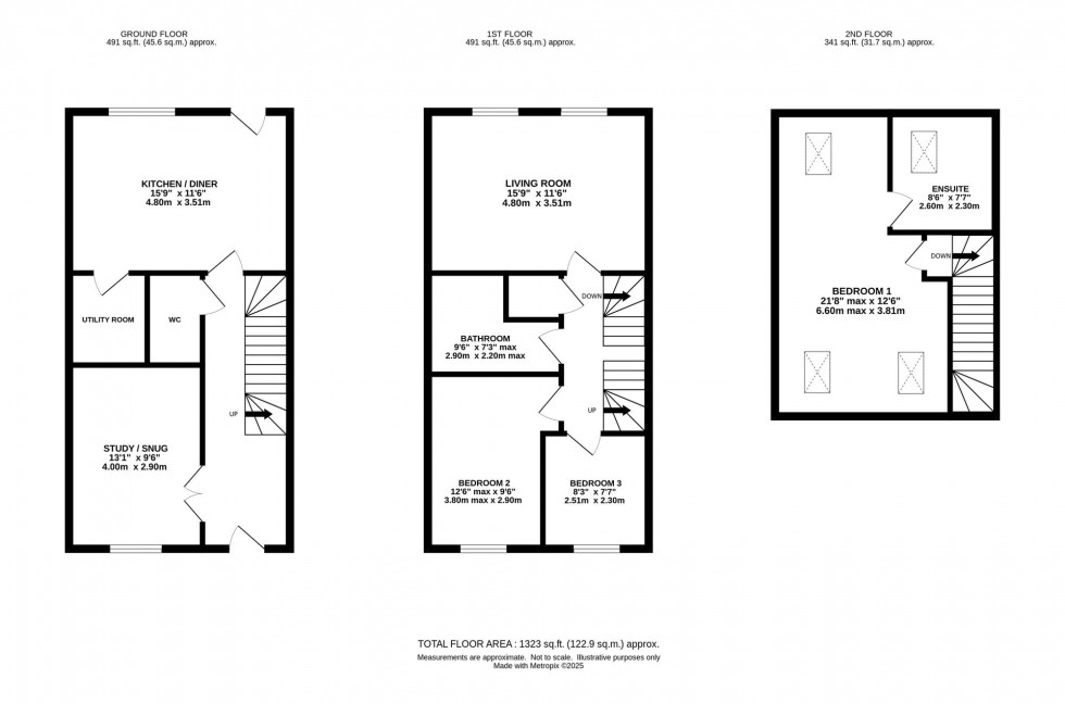 Floorplan for Northwich Road, Dutton, WA4