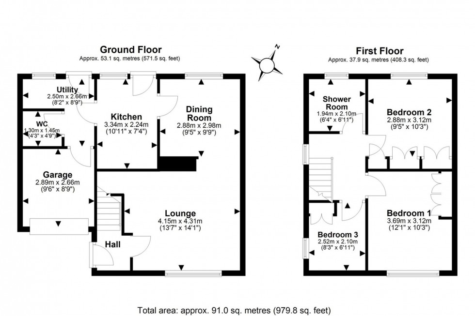 Floorplan for Hallastone Road, Helsby, WA6