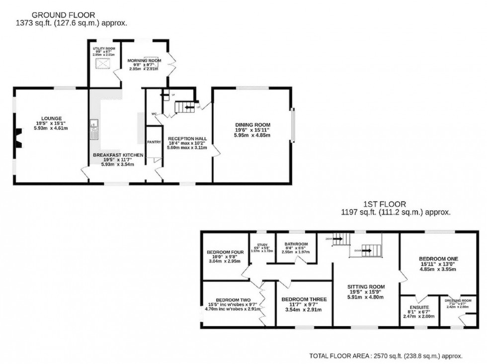 Floorplan for Kelsall Road, Tarvin, CH3